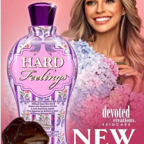 Devoted Creations Hard Feelings Tanning Lotion New 2025! - Picture 1 of 6